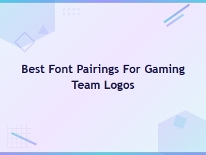 Best Font Pairings for Gaming Team Logos – Pro Esport Design Tips